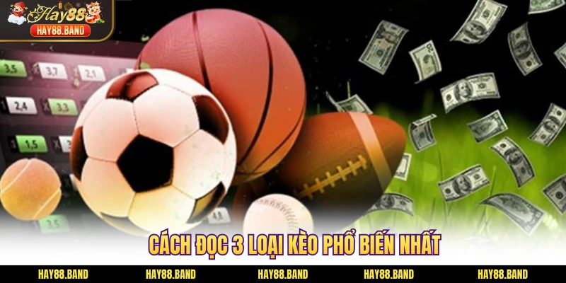 Cách đọc 3 loại kèo phổ biến nhất