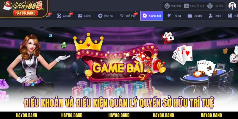 Điều khoản và điều kiện quản lý quyền sở hữu trí tuệ