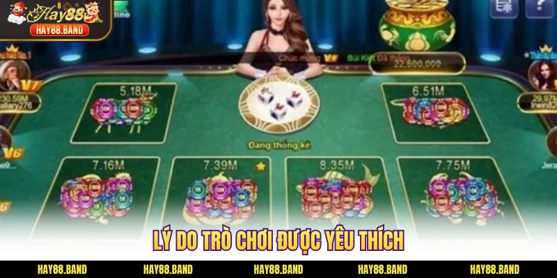 Lý do trò chơi được yêu thích Lý do trò chơi được yêu thích