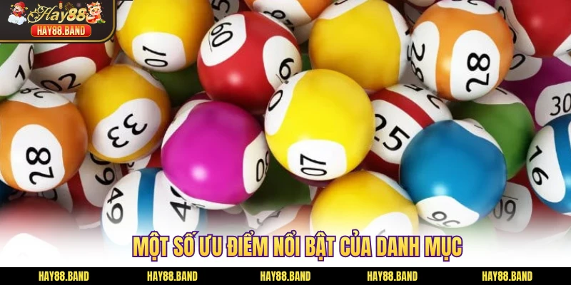 Một số ưu điểm nổi bật của danh mục