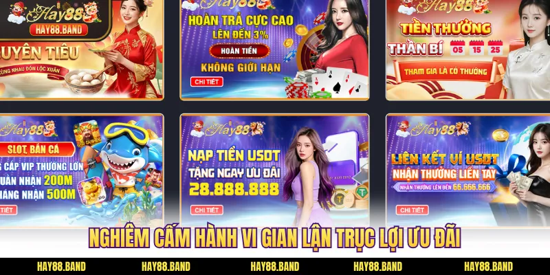 Nghiêm cấm hành vi gian lận trục lợi ưu đãi