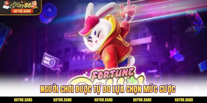 Người chơi được tự do lựa chọn mức cược Người chơi được tự do lựa chọn mức cược