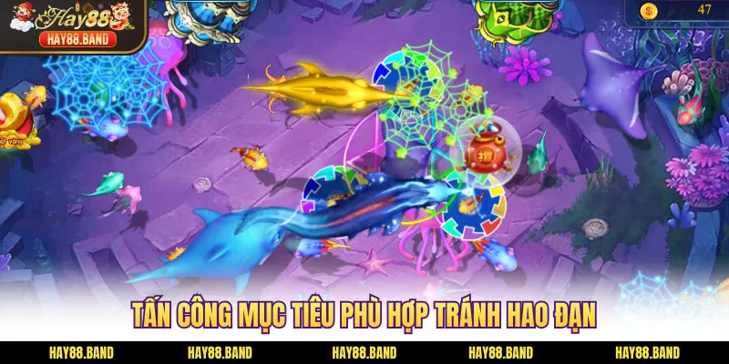 Tấn công mục tiêu phù hợp tránh hao đạn Tấn công mục tiêu phù hợp tránh hao đạn